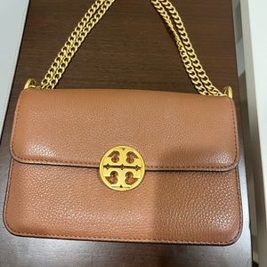 Tory Burch Leather Chelsea Mini Crossbody Bag